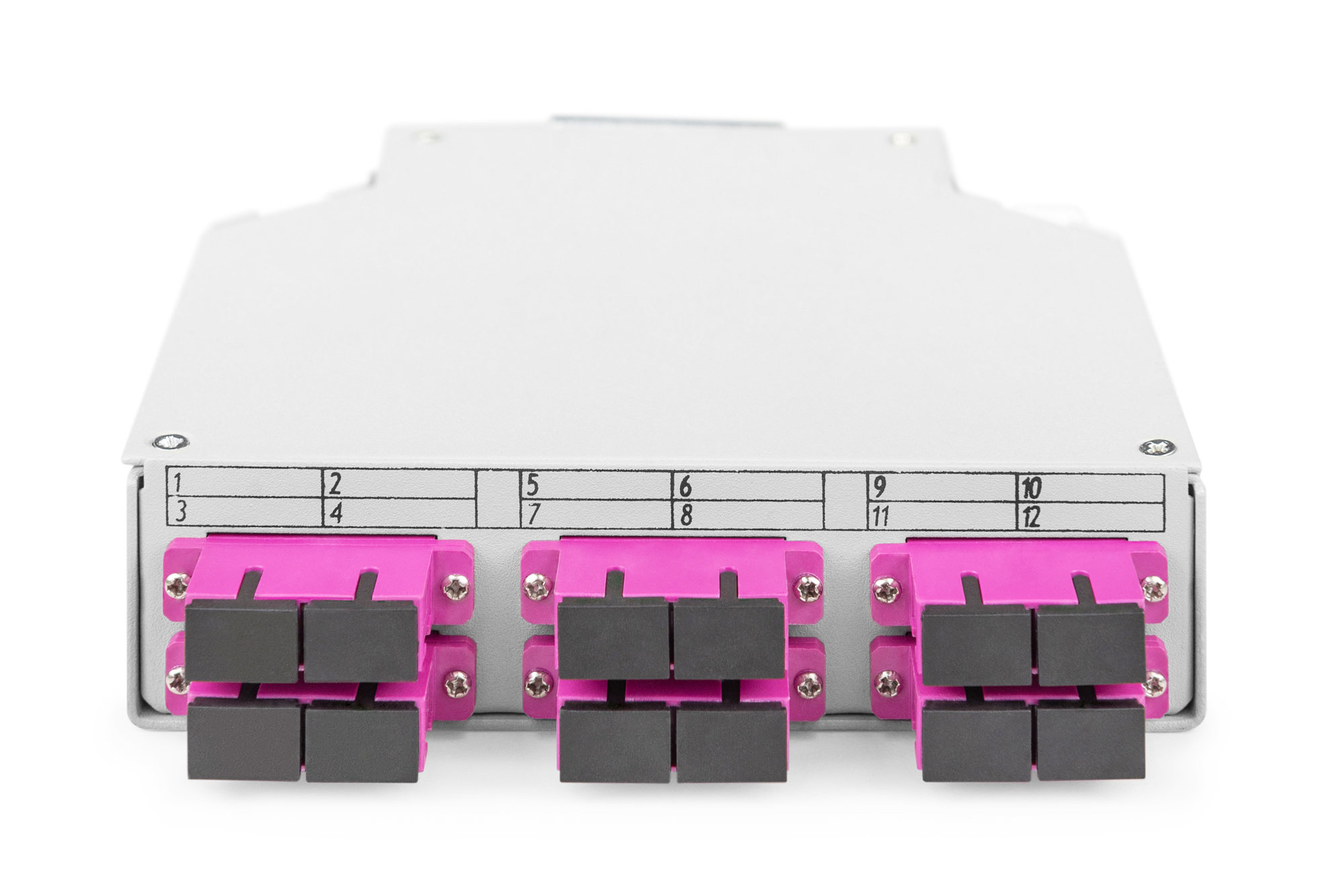 Оптический бокс DIGITUS DIN Rail, 6xSC DX, OM4 (DN-963850-4) фото 1