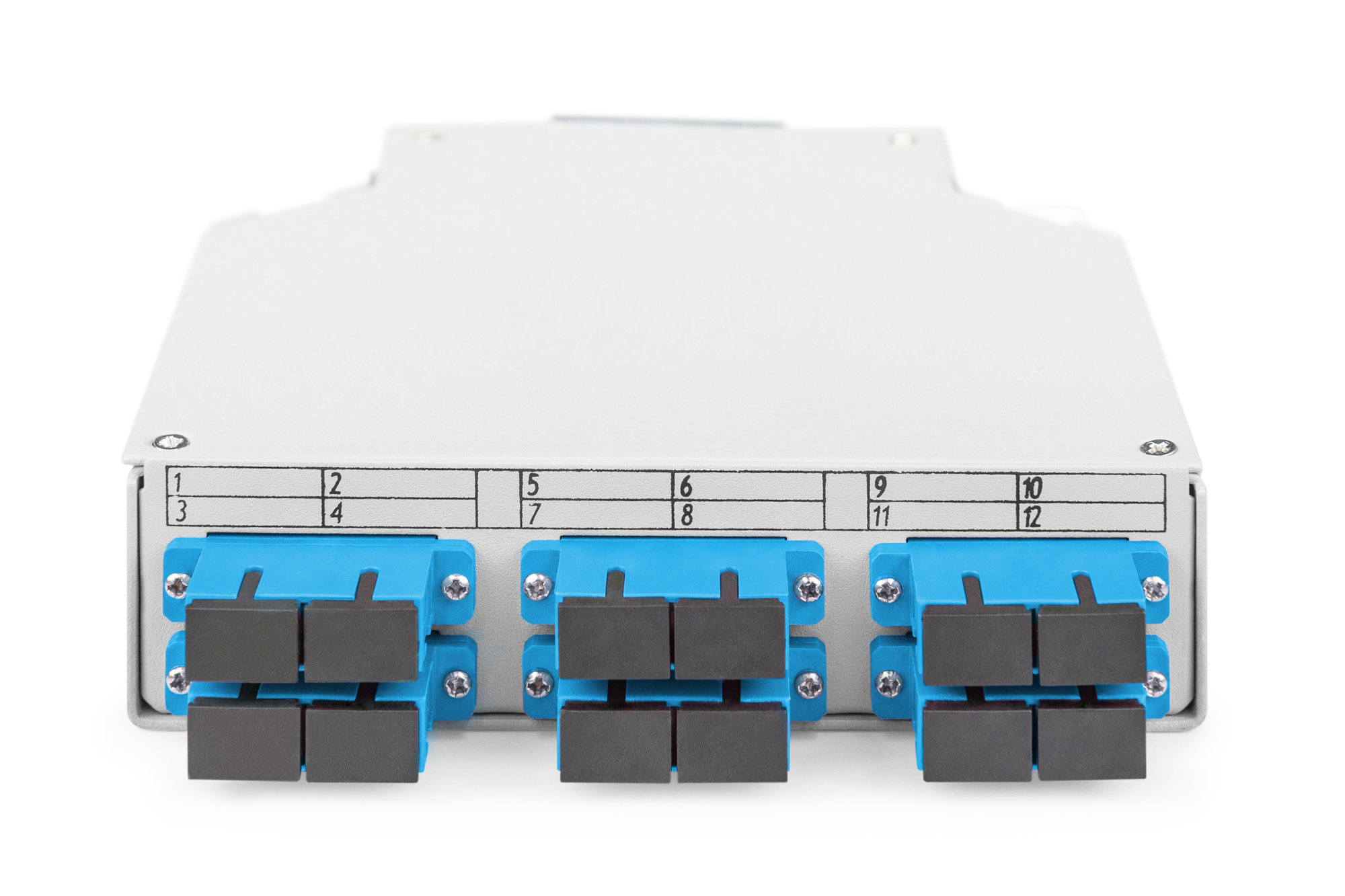 Оптический бокс DIGITUS DIN Rail, 6xSC DX, OS2 (DN-963890) фото 1