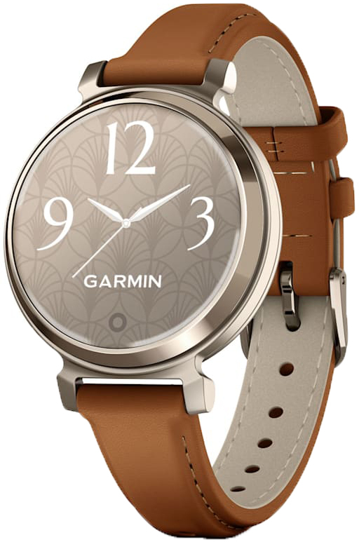Смарт-годинник Garmin Lily 2 Classic Cream Gold/Tan (010-02839-02)фото1