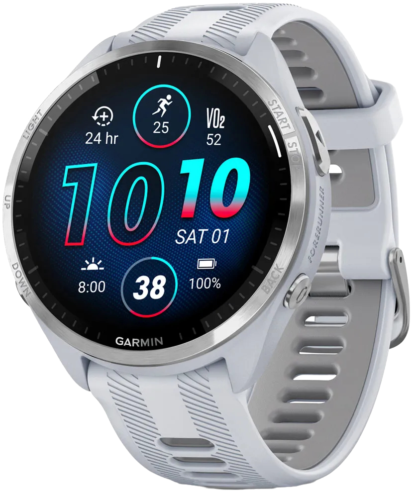 Смарт-годинник Garmin Forerunner 965 Whitestone (010-02809-11)фото1