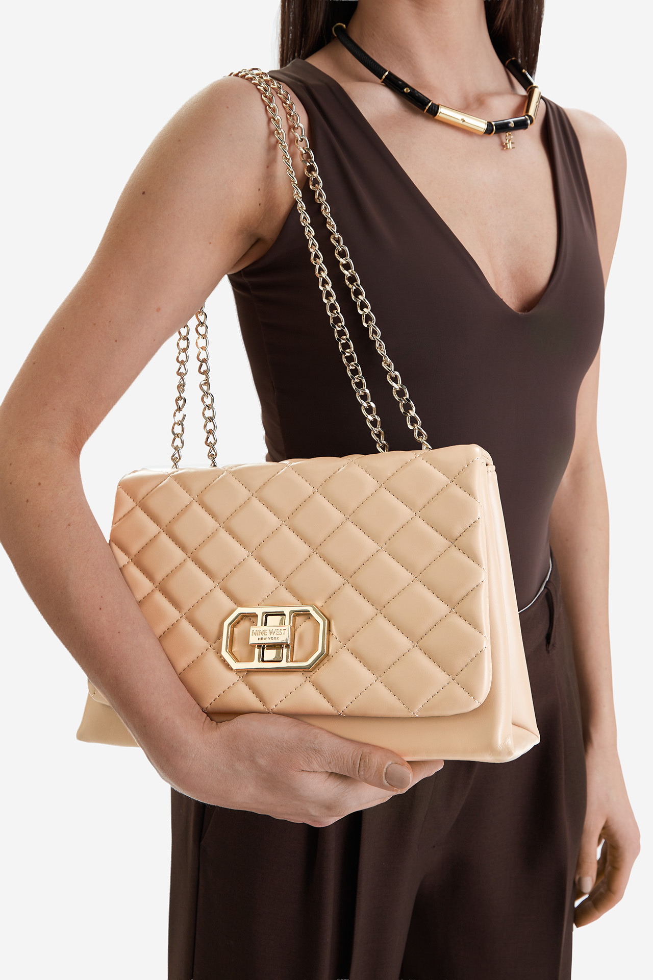Сумка Nine West CEO-BLANCA-LDA8701 бежевая фото1