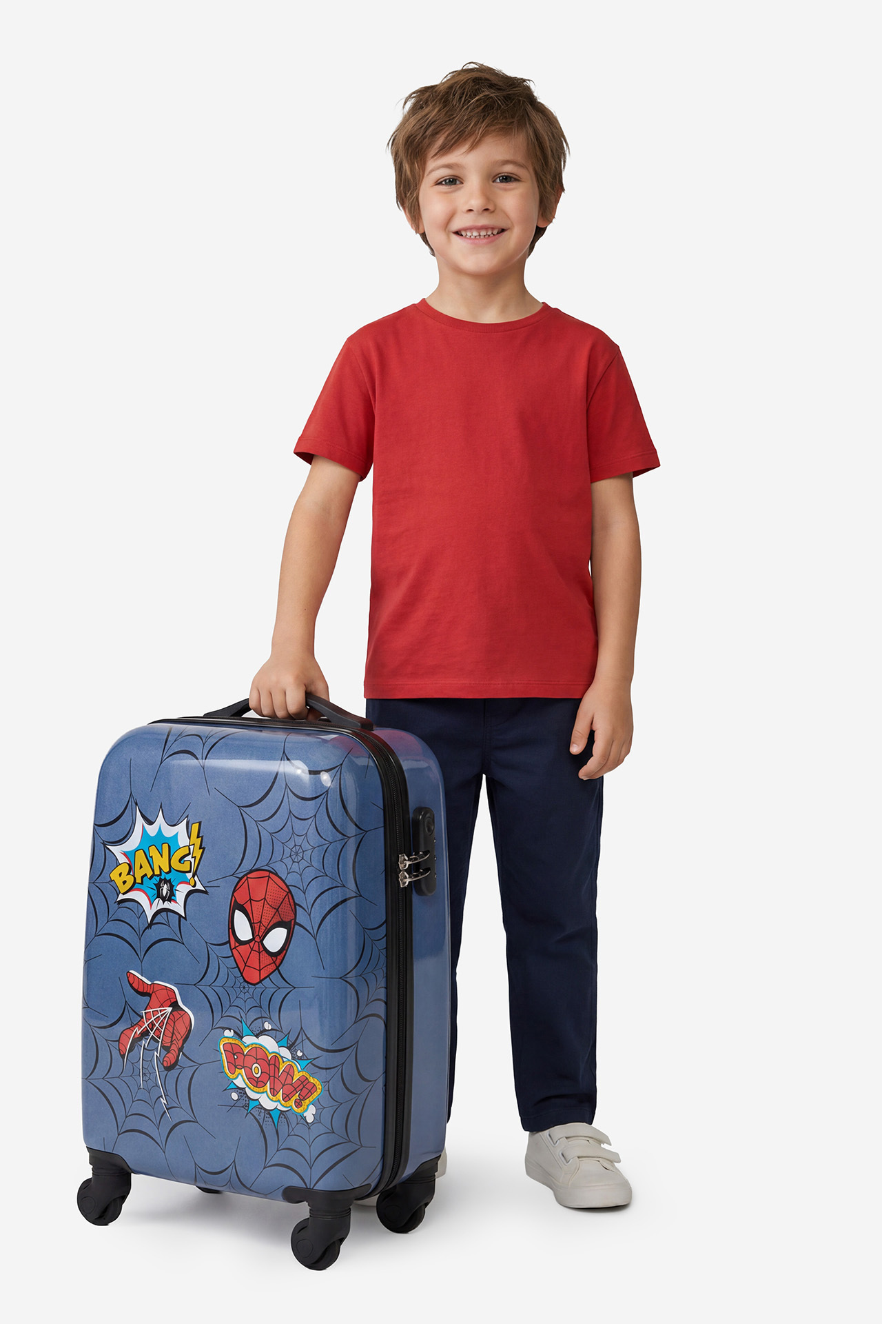 Чемодан Spiderman CEO-ACCCS-SS26-308SPRMV голубой фото1