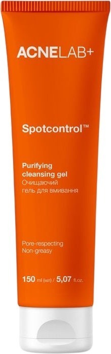 Очищающий гель для умывания ACNELAB+ Spotcontrol Purifying cleansing gel 150 мл фото 1