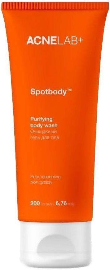 Очищаючий гель для тіла ACNELAB+ Spotbody Purifying body wash 200 млфото1