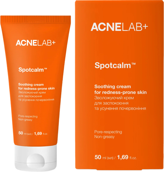 

Увлажняющий крем ACNELAB+ Spotcalm Soothing cream для увлажнения покраснения 50 мл
