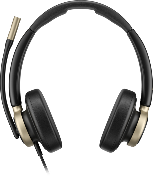 Гарнитура компьютерная стерео On-ear HP Poly Mission 825, USB-A, USB-C, 4 x Uni-mic, ANC, Beamforming(C01FCAA)