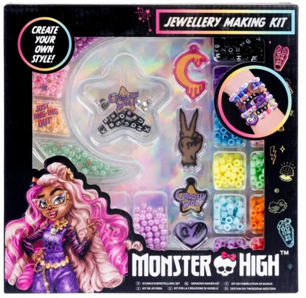 Набор с бусинами для создания украшений Monster High, 8+ (71-0021) фото1