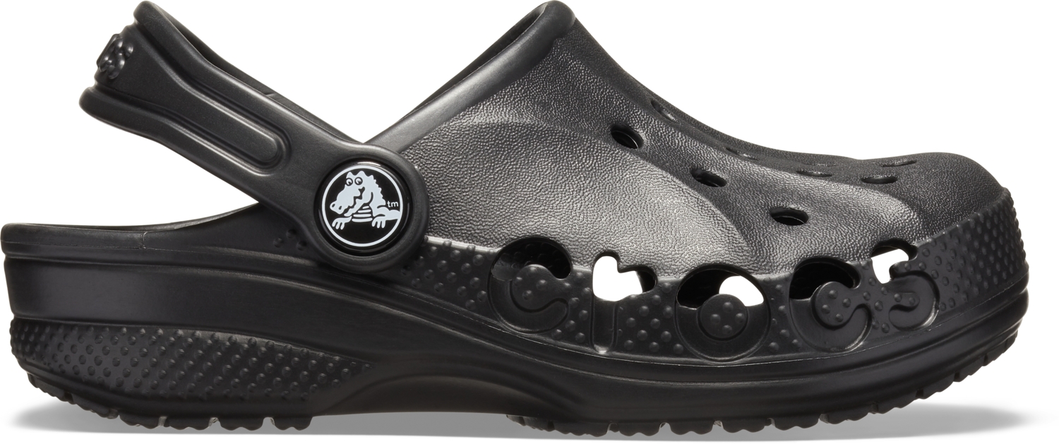 Кроксы детские Crocs Baya Clog 207013-001 28-29 черные