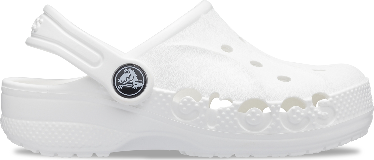 Кроксы детские Crocs Baya Clog 207013-100 33-34 белые