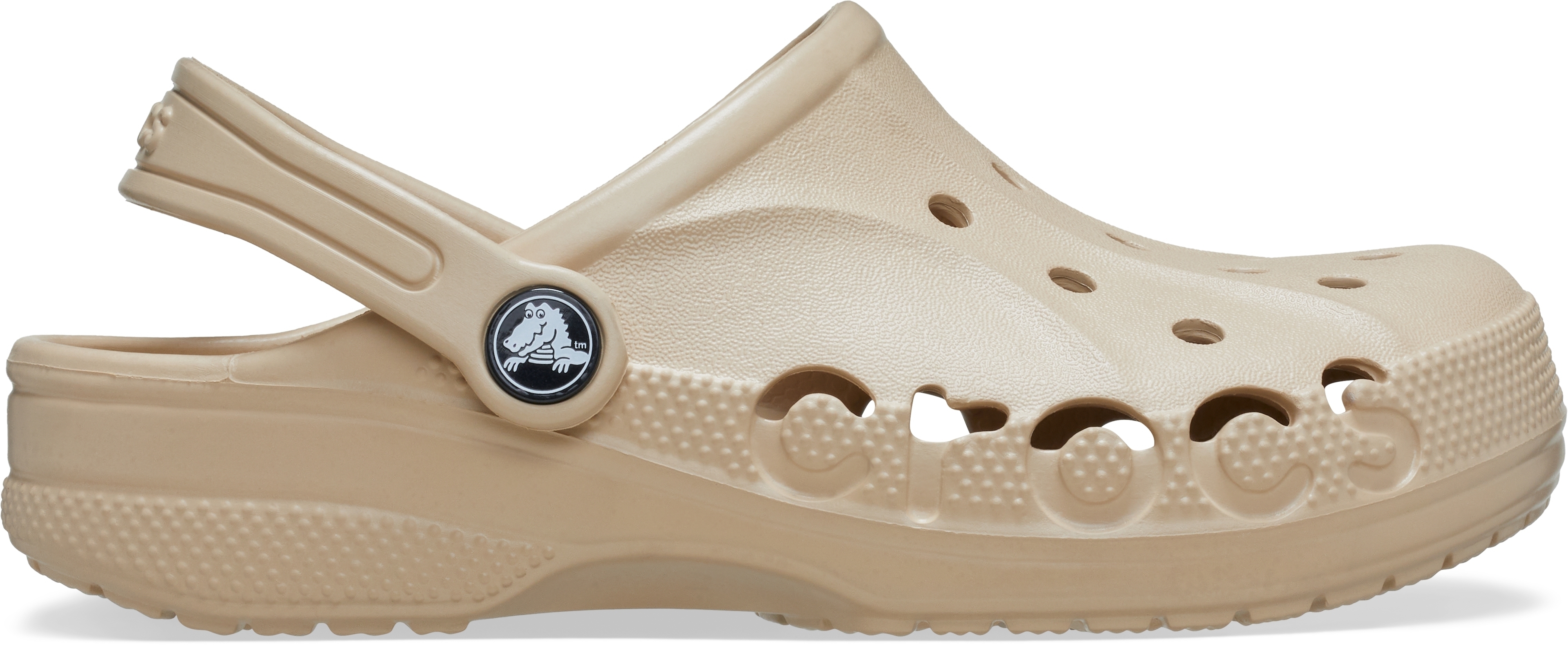 Кроксы детские Crocs Baya Clog 207013-212 29-30 бежевые фото1