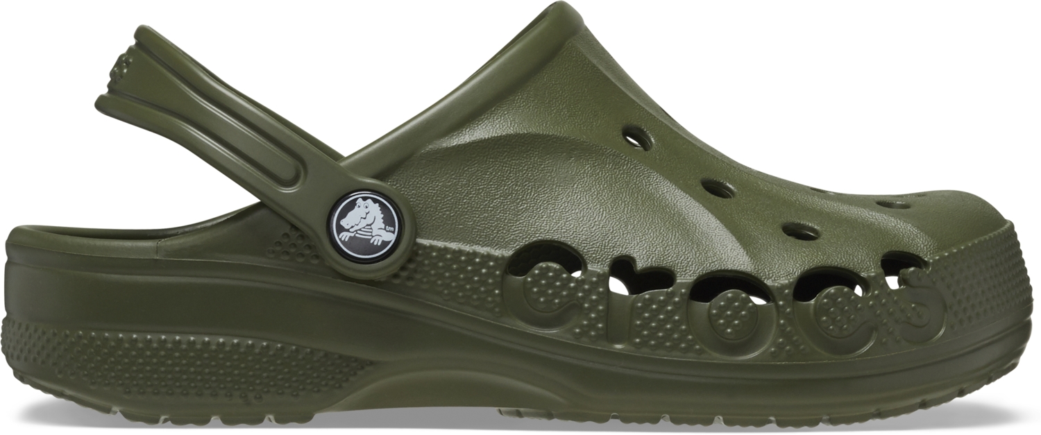Кроксы детские Crocs Baya Clog 207013-309 28-29 хаки