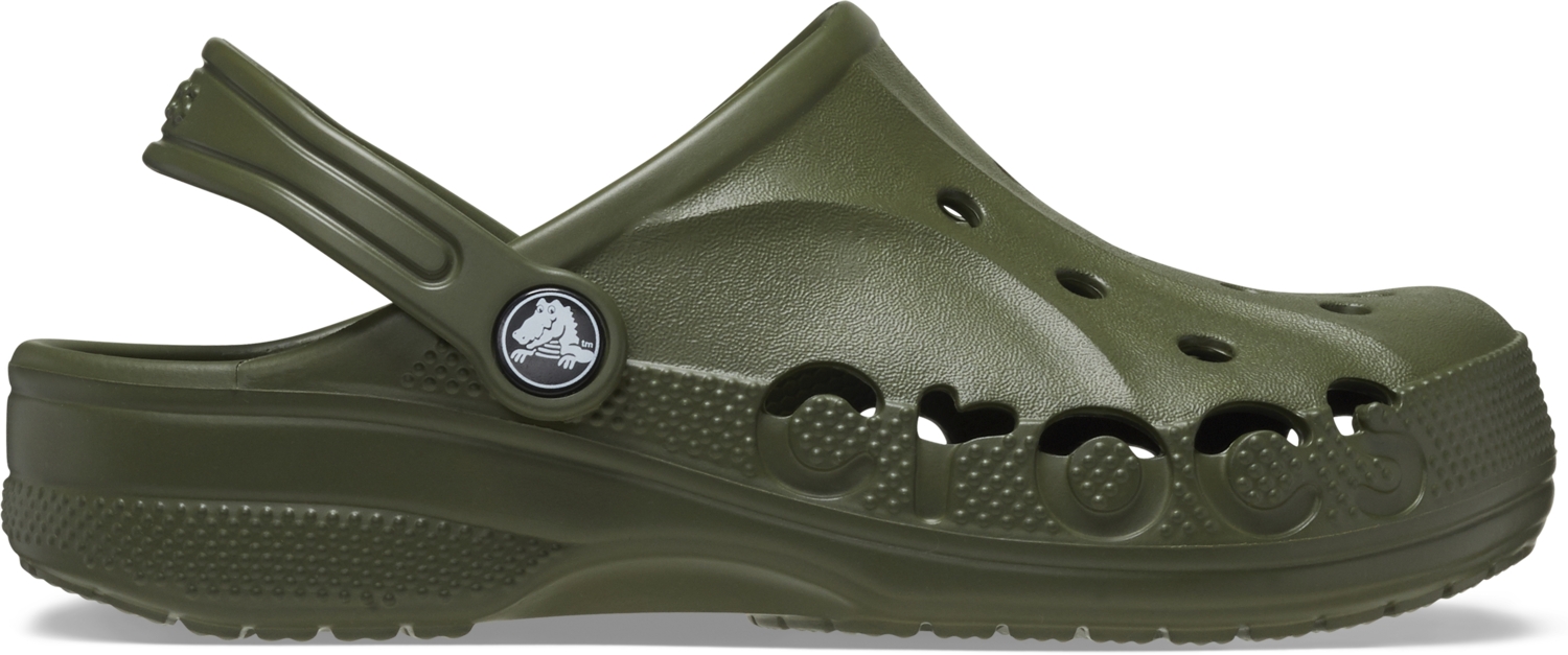 Кроксы детские Crocs Baya Clog 207013-309 34-35 хаки