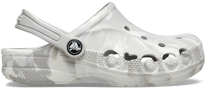 Кроксы детские Crocs Kids' Baya Marbled Clog 207016-1FS 30-31 серые фото1