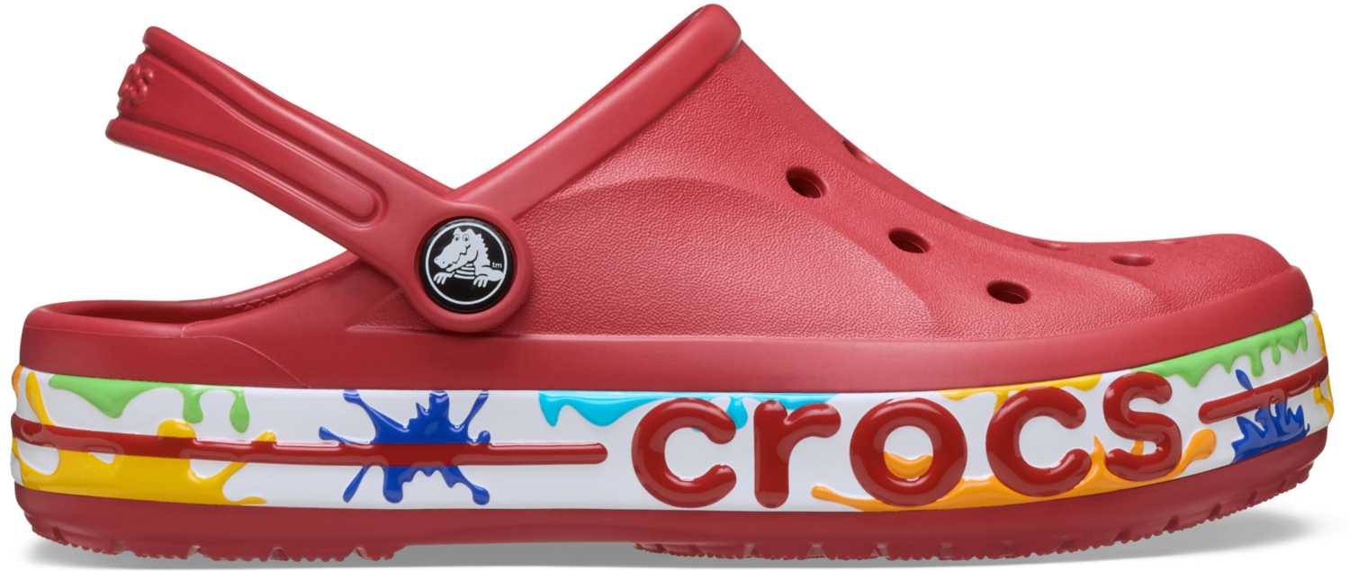 Кроксы детские Crocs Bayaband Clog 211682-6EN 28-29 красные