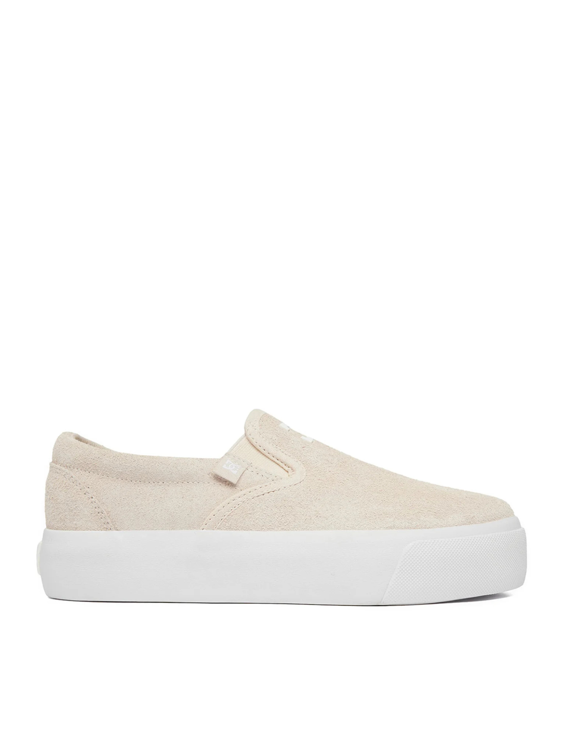 Слипоны женские DC Shoes LEA-ZL-0012 37 кремовые