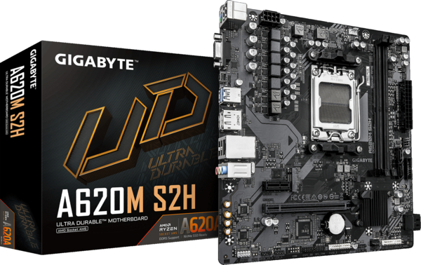 Материнская плата GIGABYTE A620M S2H
