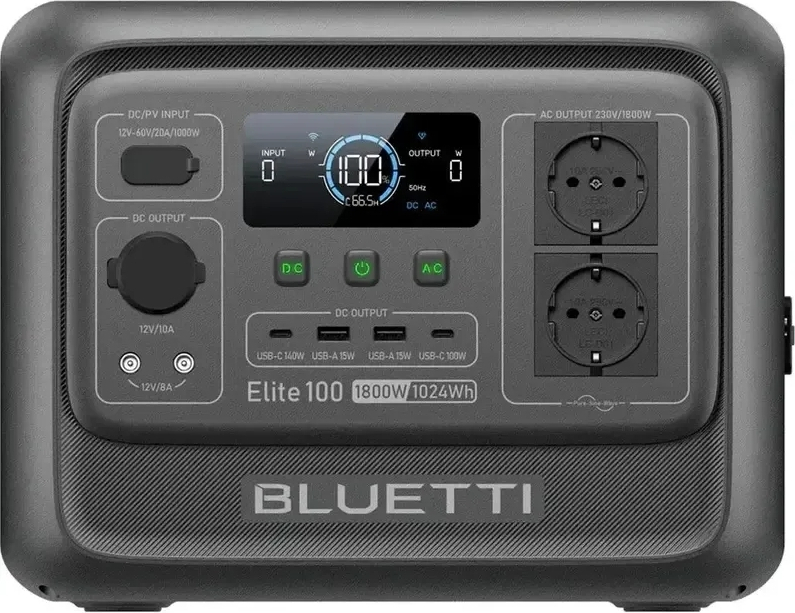 Зарядна портативна електростанція Bluetti Elite 100 V2фото1