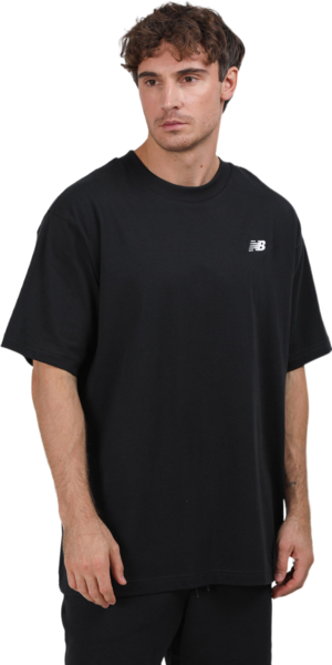 Футболка чоловіча New Balance Small Logo MT41509BK XL чорнафото