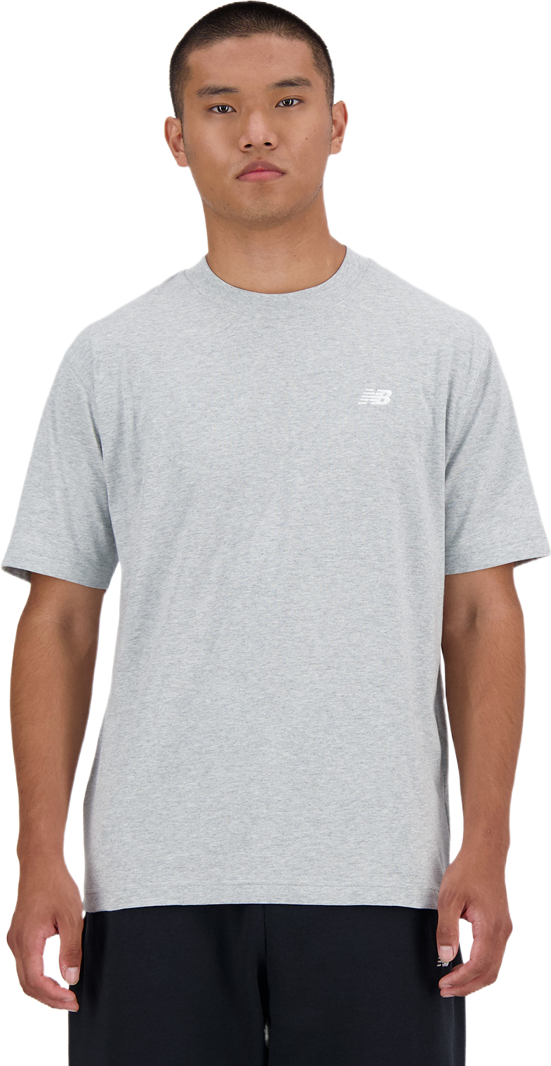 Футболка чоловіча New Balance NB Small Logo MT41509AG L сірафото1