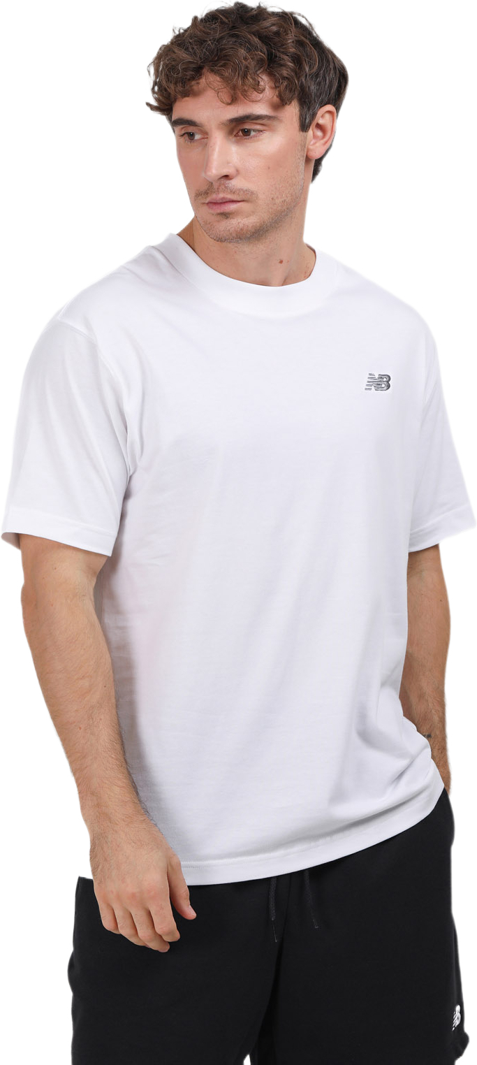 Футболка чоловіча New Balance Small Logo MT41509WT S білафото1