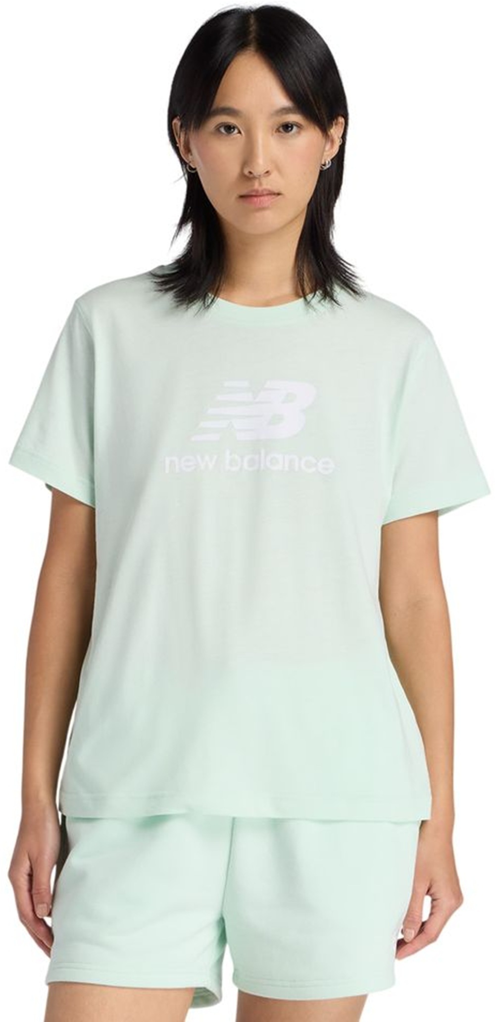 Футболка жіноча New Balance Sport Essentials Jersey Logo WT41502COJ XS м'ятнафото1