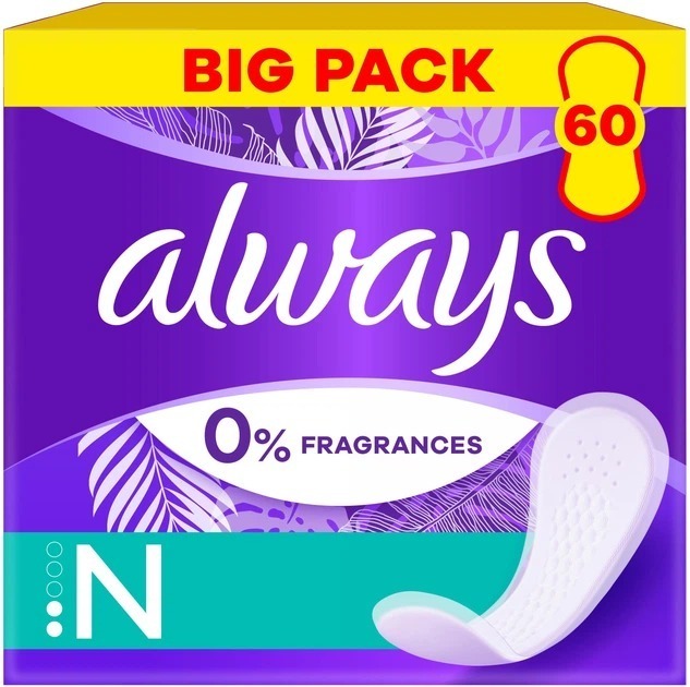 Щоденні прокладки Always Daily Fresh Normal Без запаху 60 штфото1