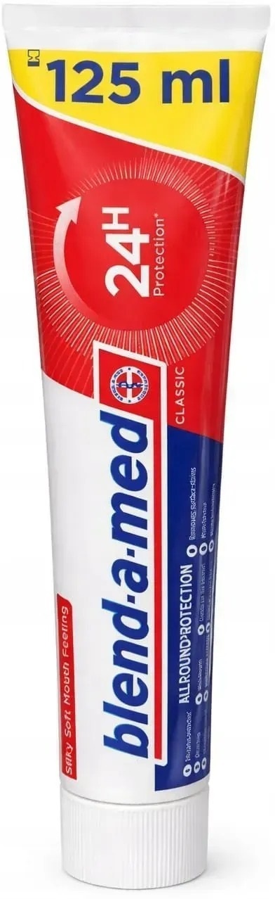 Зубная паста Blend-a-med All-Round Protection Tubes Антикариес 125 мл фото 1