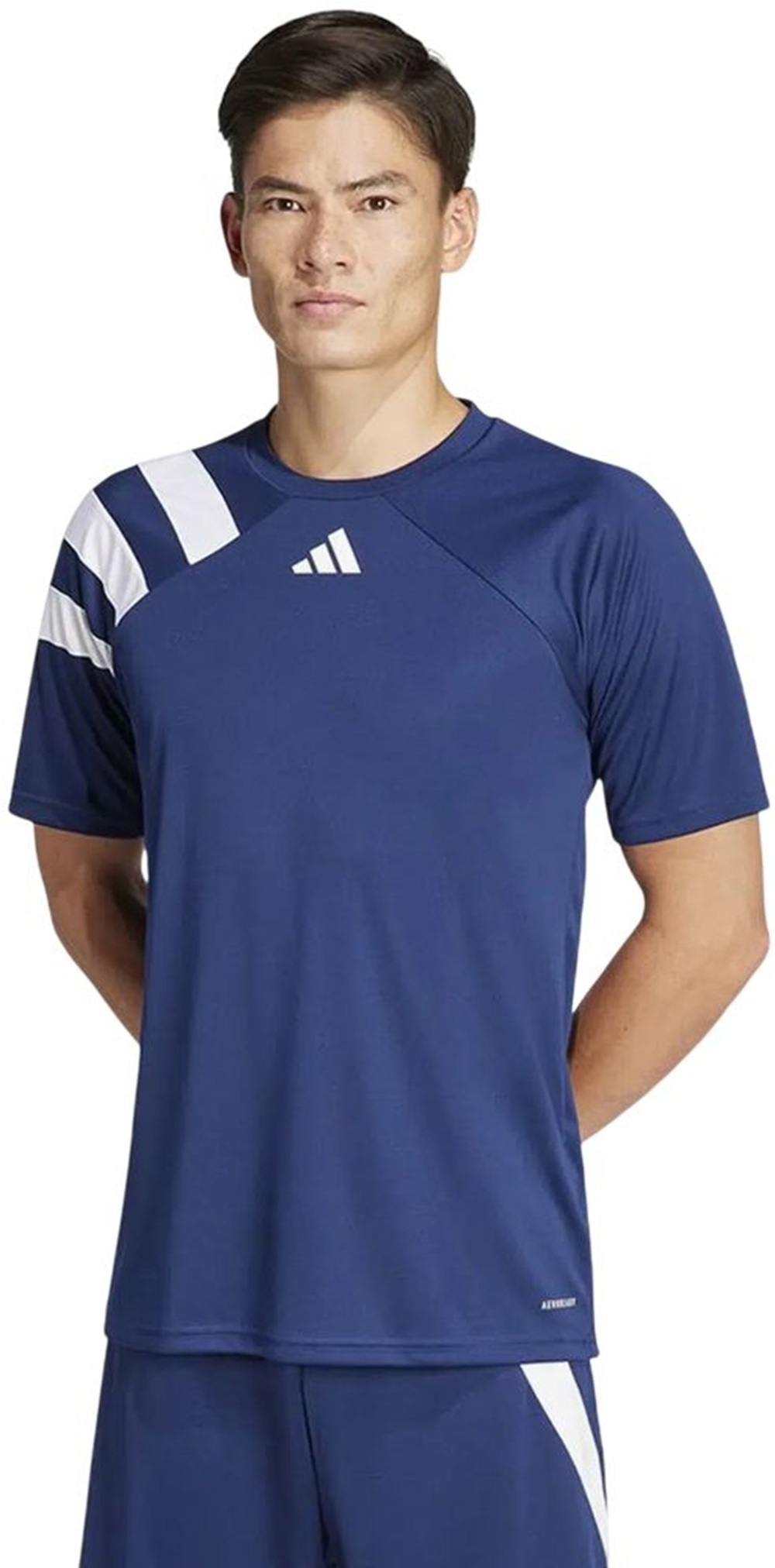 Футболка бавовняна чоловіча Adidas Fortore 23 JSY IT5658 M темно-синяфото1
