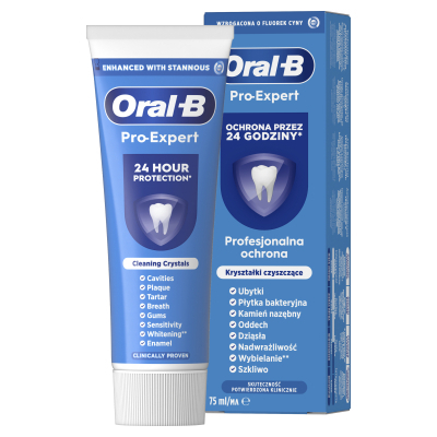 Зубна паста Oral-B Pro-Expert Професійний Захист з Очищуючими Кристалами 75 мл фото1