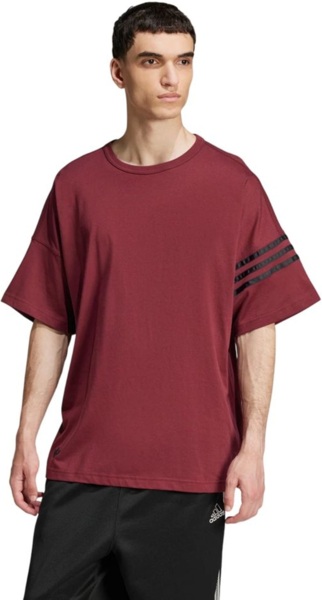Футболка бавовняна чоловіча Adidas NEU C TEE JC9934 XL бордовафото