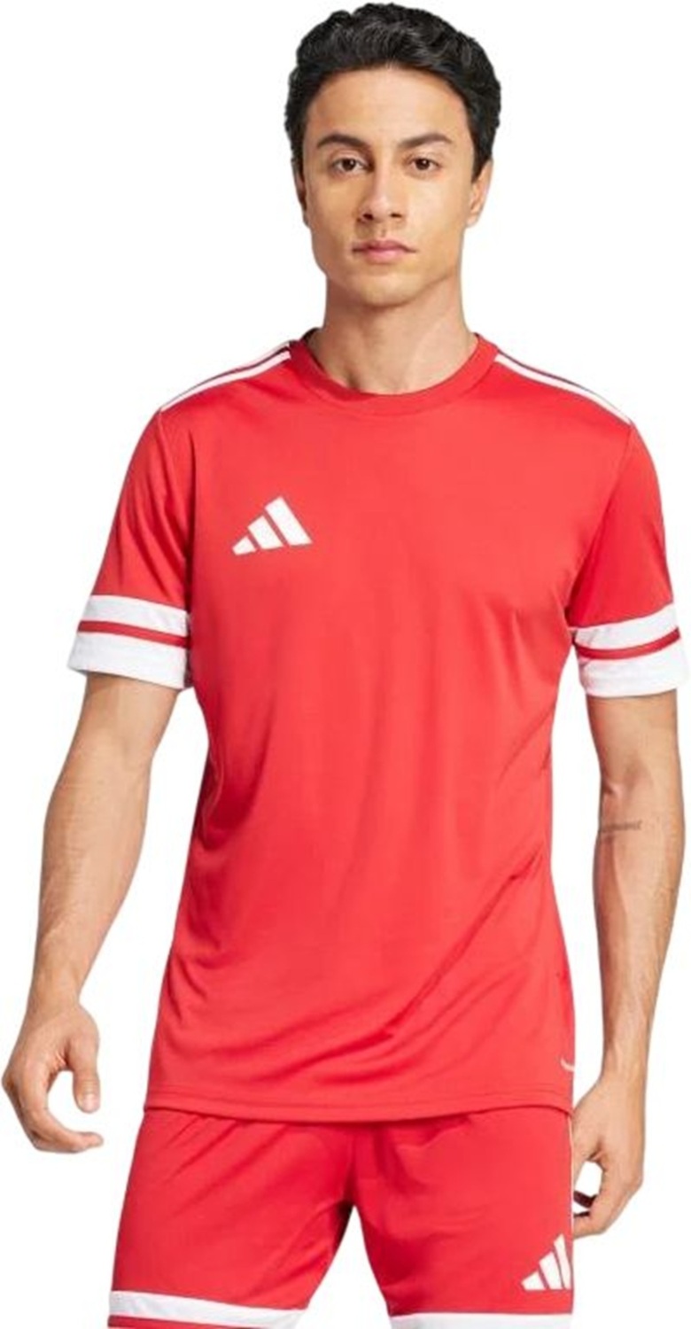 Футболка чоловіча Adidas SQUA25 JSY M JE2601 L червона