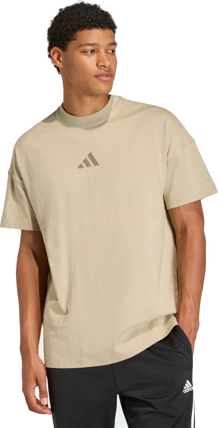 Футболка бавовняна чоловіча Adidas M A SZN T KC3187 S бежева