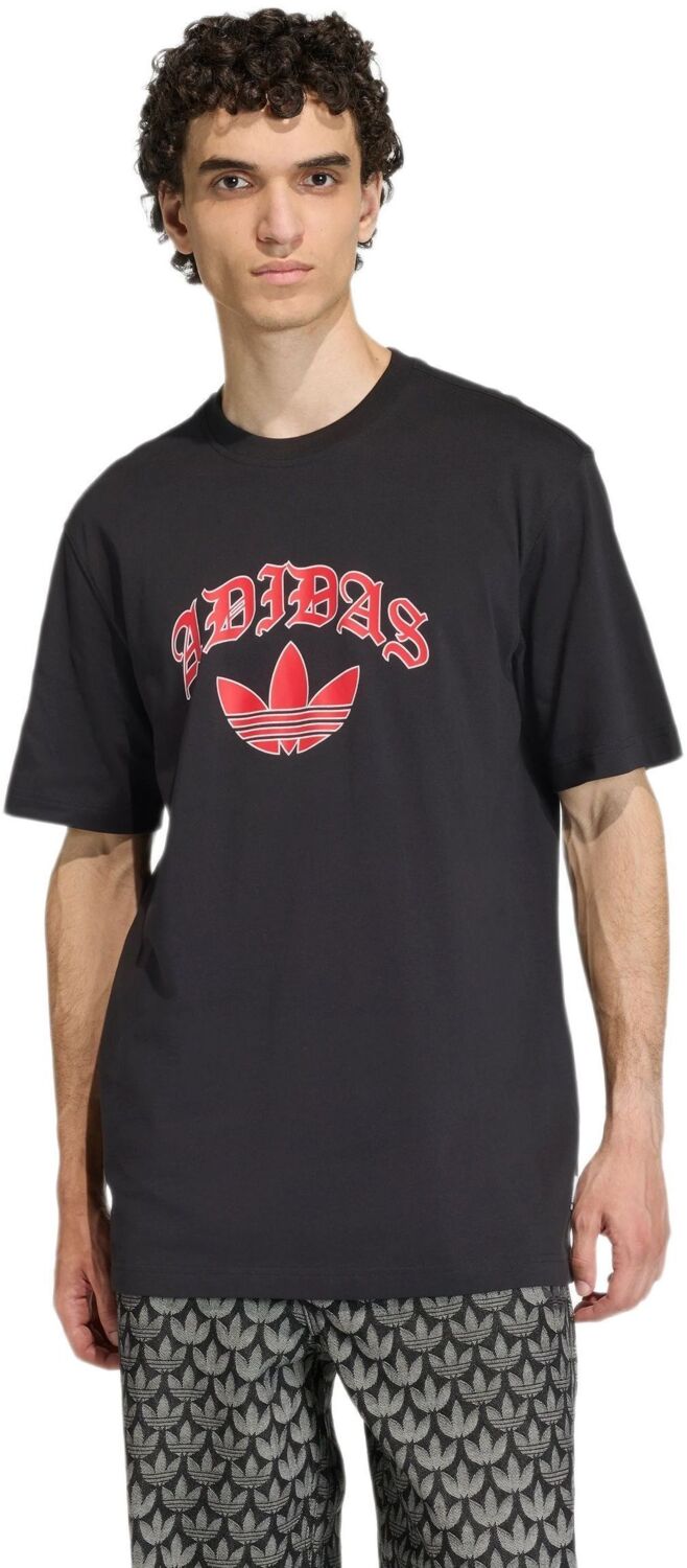 Футболка бавовняна чоловіча Adidas Originals GFX T KS7618 M чорна