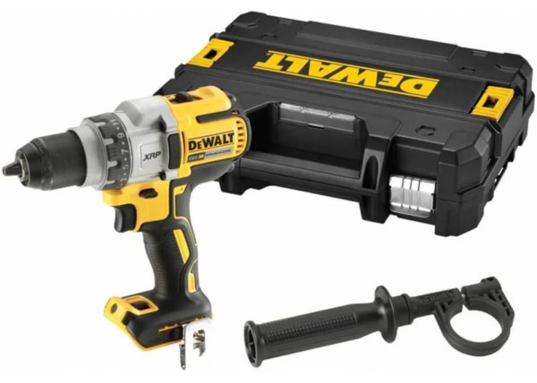 Шуруповерт-дрель аккумуляторная DeWalt XR Li-Ion 18В, кейс, без АКБ и ЗУ (DCD991NT)
