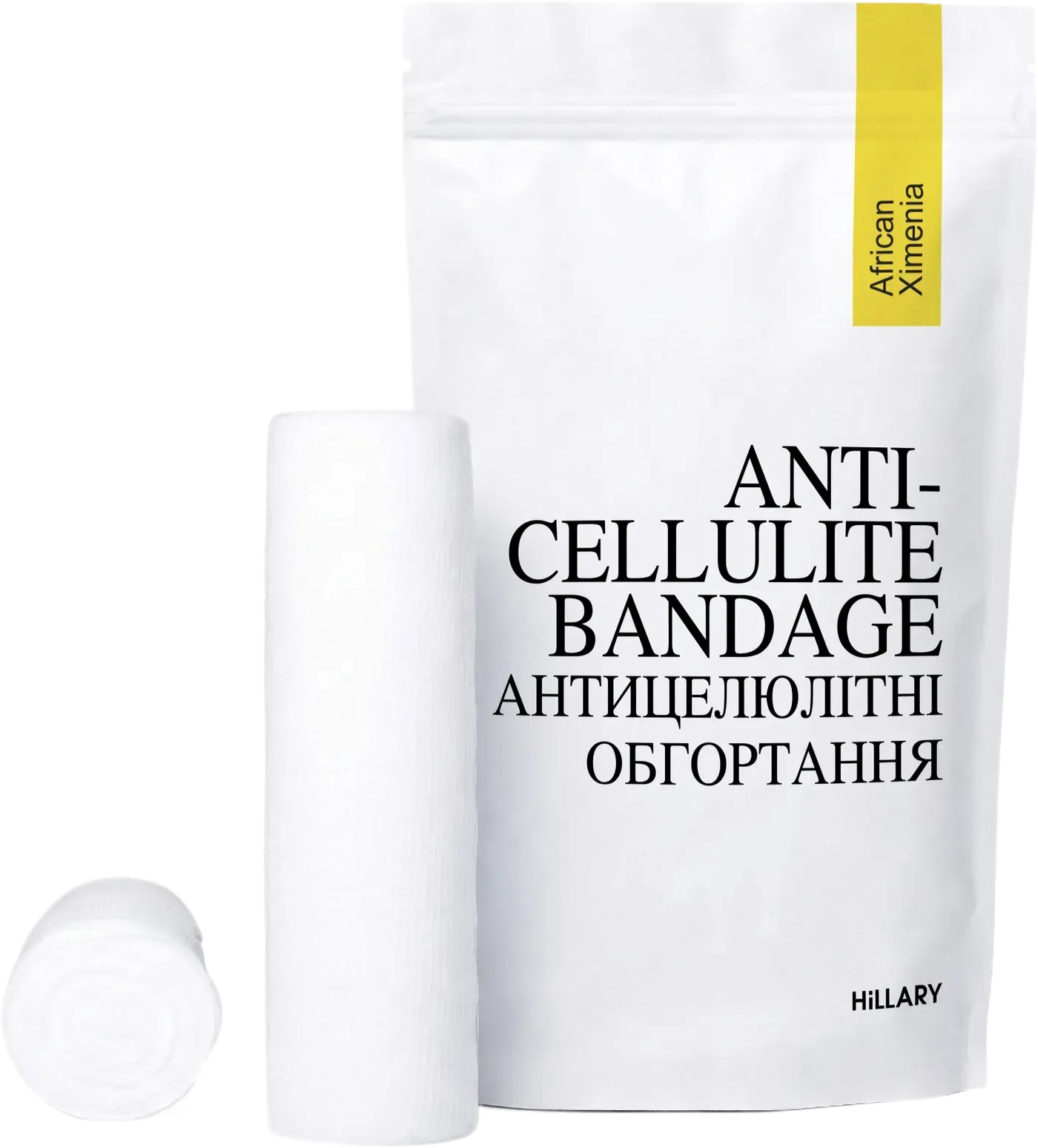 Антицеллюлитные обертывания Hillary Anti-cellulite Bandage African Ximenia с маслом ксимении фото 1