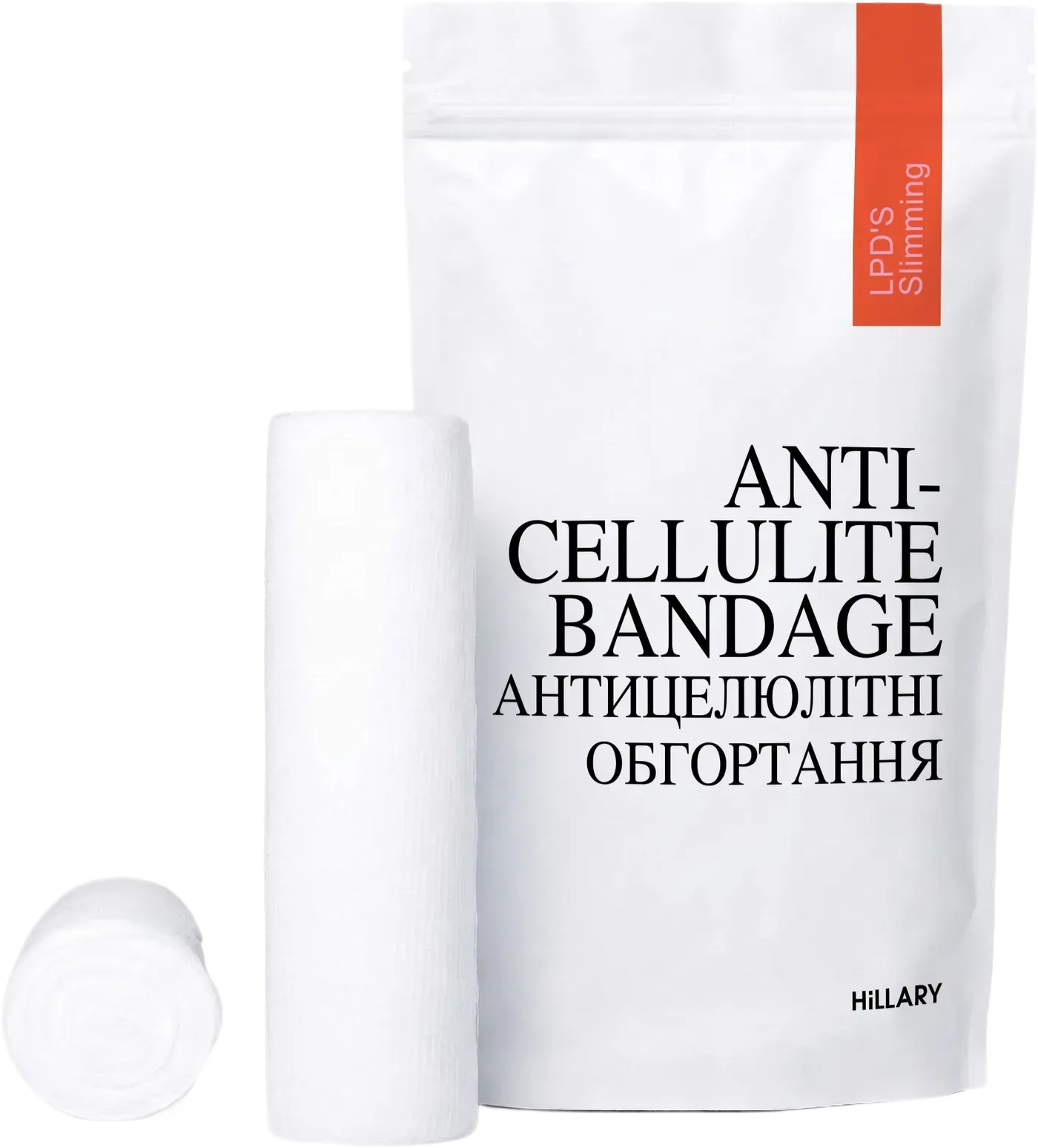 Антицеллюлитные липосомальные обертывания Hillary Anti-cellulite Bandage LPD'S Slimming фото 1