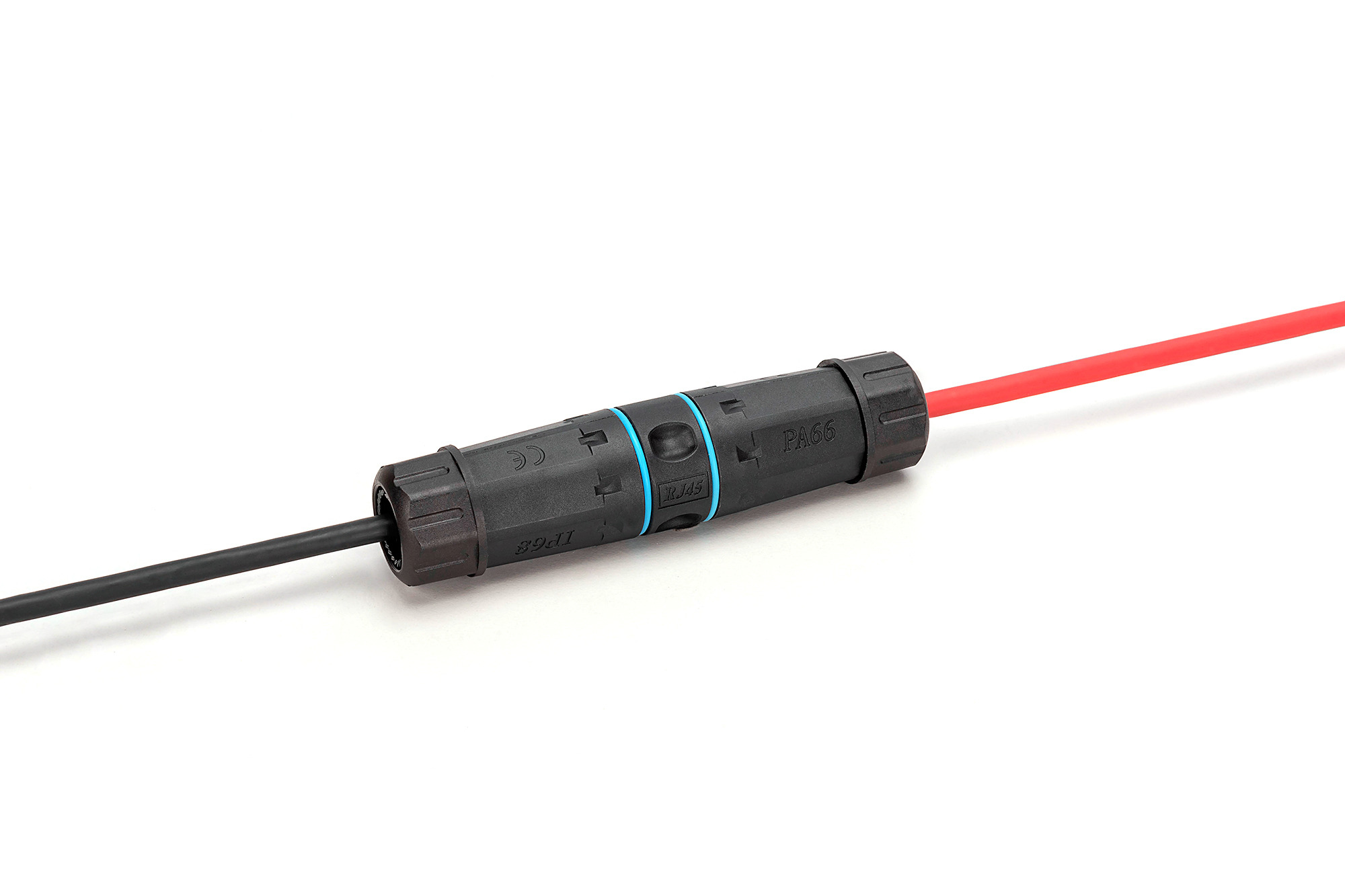 Коннектор DIGITUS CАТ 6A RJ45-RJ45, STP, outdoor IP68 (DN-93905-OD) фото 1