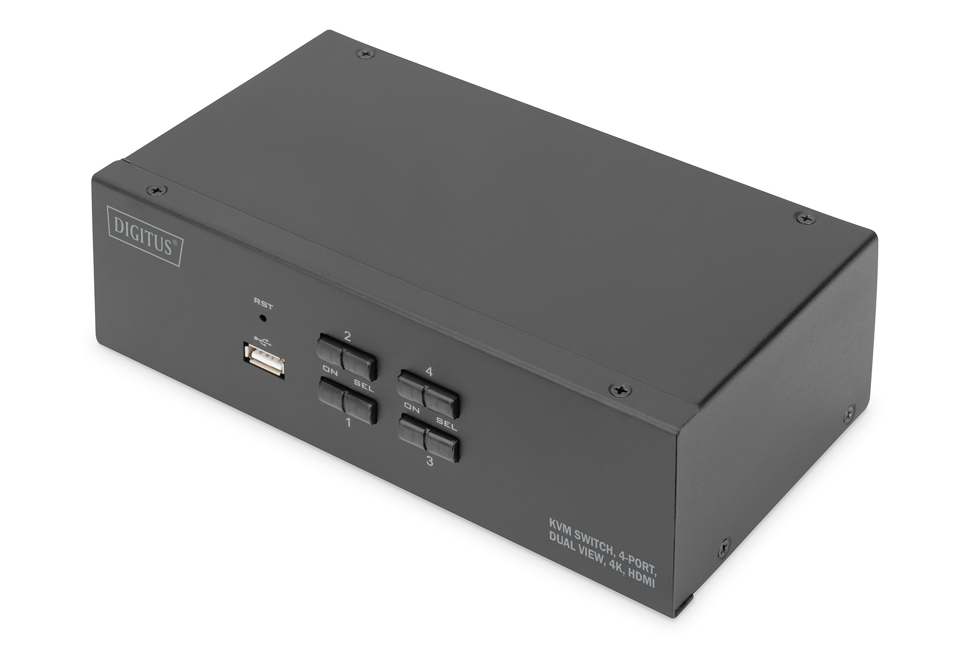 KVM-переключатель DIGITUS Desktop HDMI, 4 Port (DS-12883) фото 1