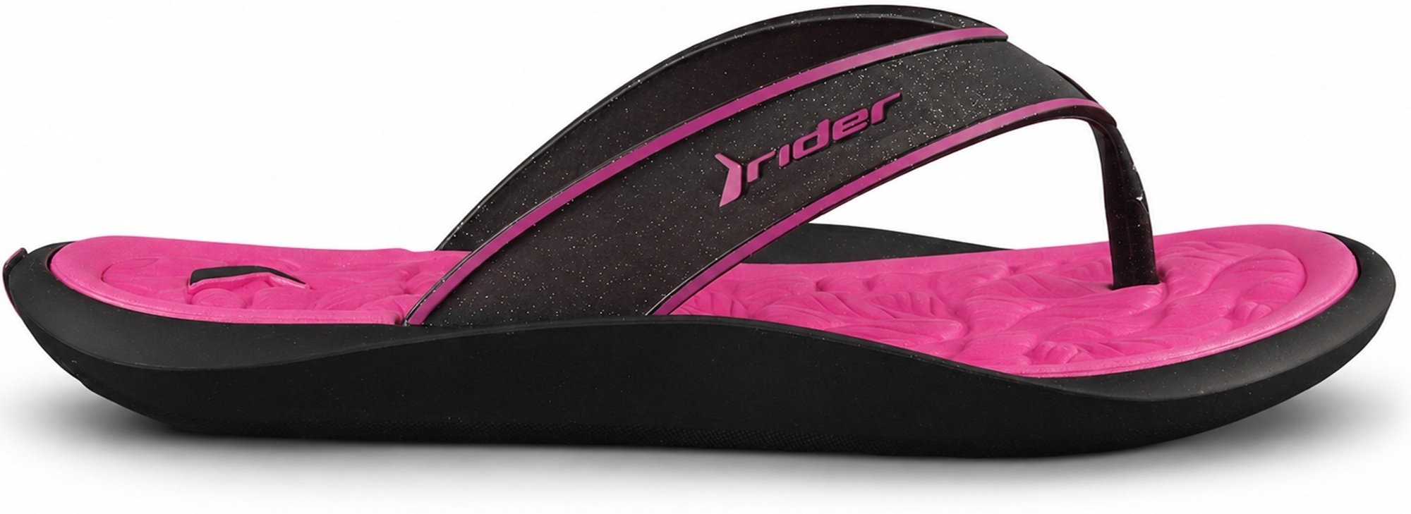 Шлепанцы женские RIDER Dip Fem 83795_BN567 40 (9 US) черные/розовые фото 1