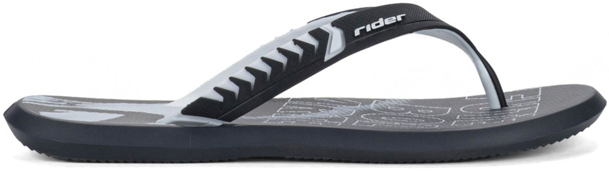 Шлепанцы мужские RIDER Ronaldinho Gaucho R14 12559_BT225 42 (9 US) черные фото1