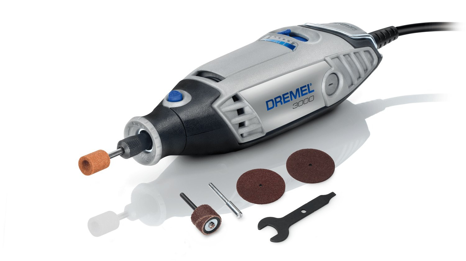 Шліфмашина шліфувально-гравіювальна Dremel 3000, 130Вт (F.013.300.0JU)фото1