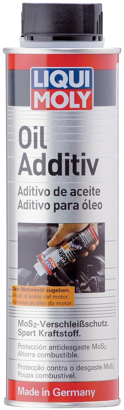 Присадка антифрикційна до масляної системи двигуна Liqui Moly MoS2 (1998/25000) 300мл фото 1