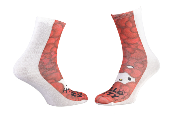 Шкарпетки дитячі Hello Kitty Cachee 17890735-1 36-41 червоні фото