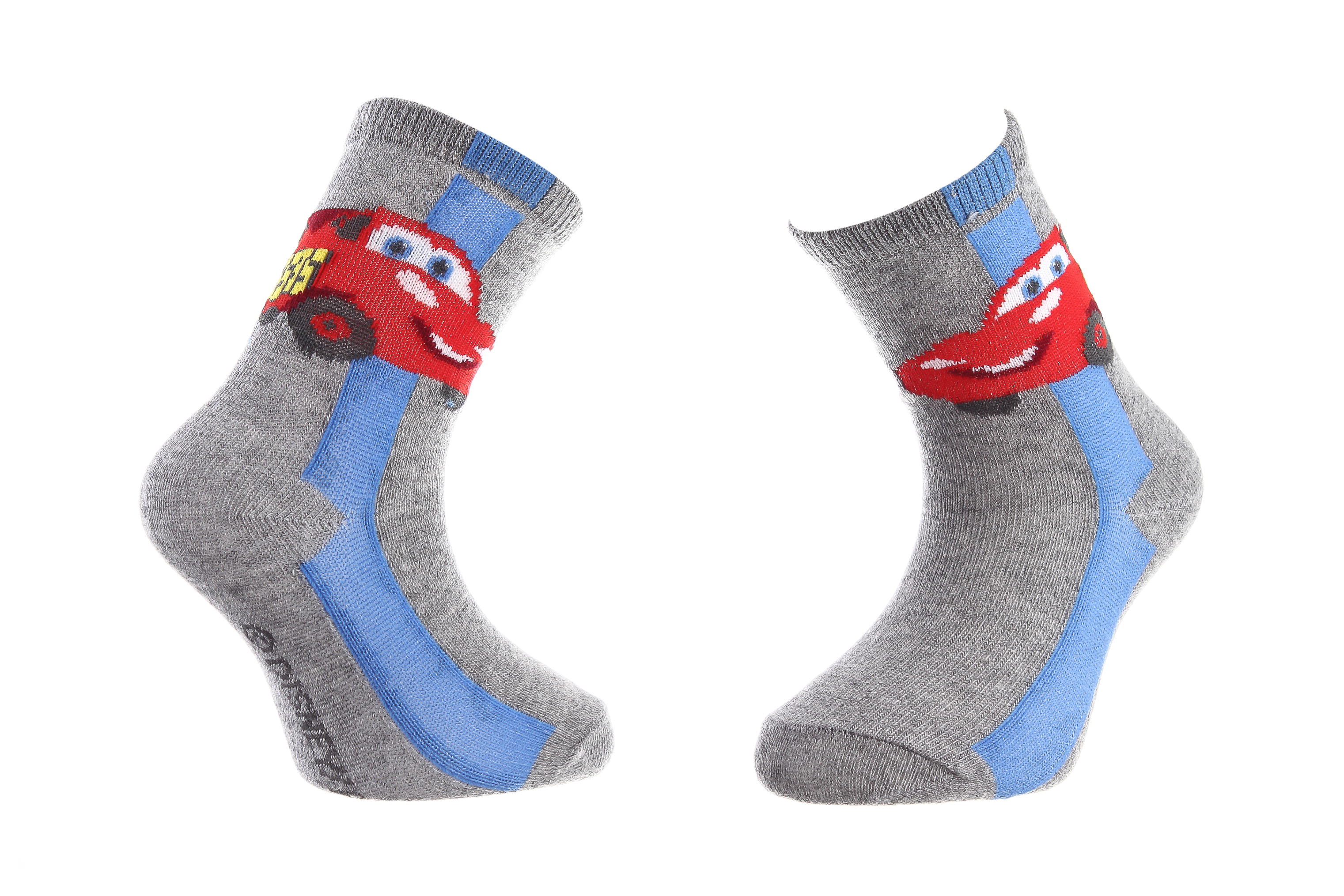Шкарпетки дитячі Cars Socks 43897548-7 23-26 світло-сірі фото1