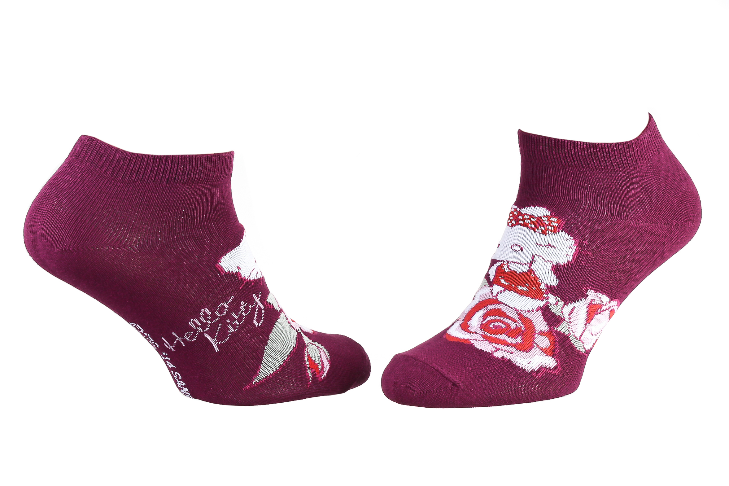 Шкарпетки дитячі Hello Kitty Hk Perle 13890712-5 35 - 41 бордові фото1