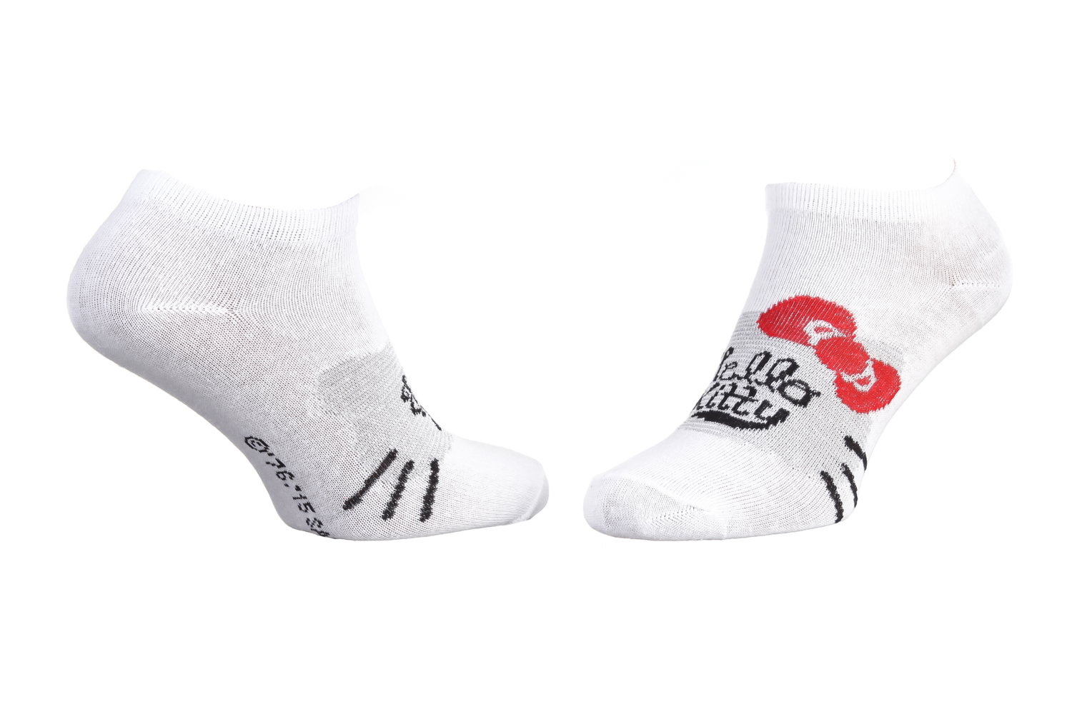 Шкарпетки дитячі Hello Kitty Socks 13890128-4 36-41 білі/сірі