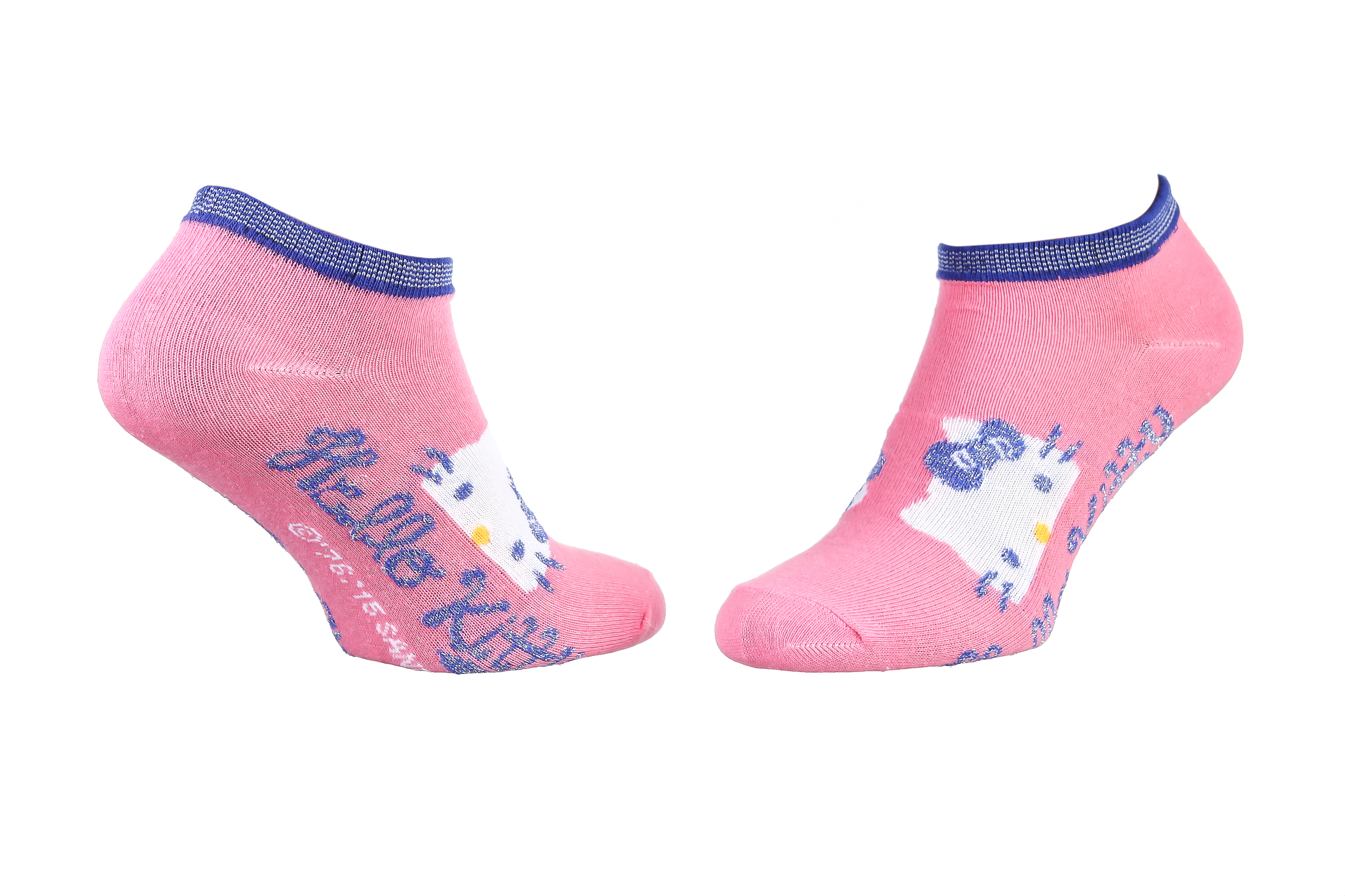 Шкарпетки дитячі Hello Kitty Socks 13890128-7 36-41 коралові фото1