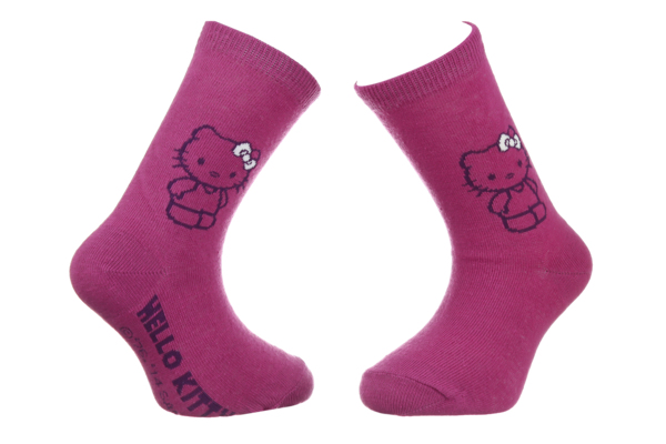Шкарпетки дитячі Hello Kitty Socks 32769-5 27-30 рожеві фото