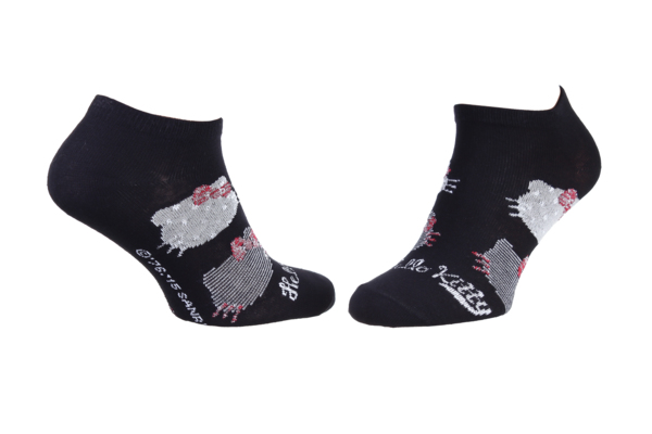 Шкарпетки дитячі Hello Kitty Socks 13890128-6 36-41 чорні фото