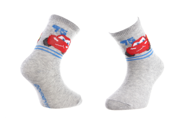 Шкарпетки дитячі Cars Socks 43897548-2 23-26 сірі фото
